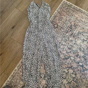 Abercrombie floral jumpsuit